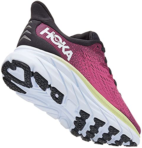 1119394 Hoka Womens Clifton 8 Running Shoe - Blue Graphite/Ibis Rose - Size 11 Like New