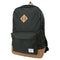 Herschel Heritage Backpack, Classic 21.5L - Black/Tan - Brand New