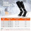 WASOTO Heated Socks Electric Heating Socks APP Control - Large - Black - Like New