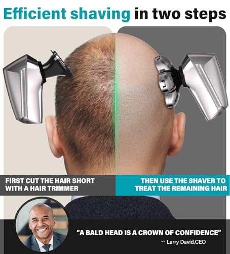 Head Shavers for Bald Men, Upgraded 7D Electric Razor for Men Cordless Like New