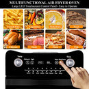 17 Quart Digital Air Fryer, 1800W Convection Oven with Accessories, B08M62F5H6 - Brand New