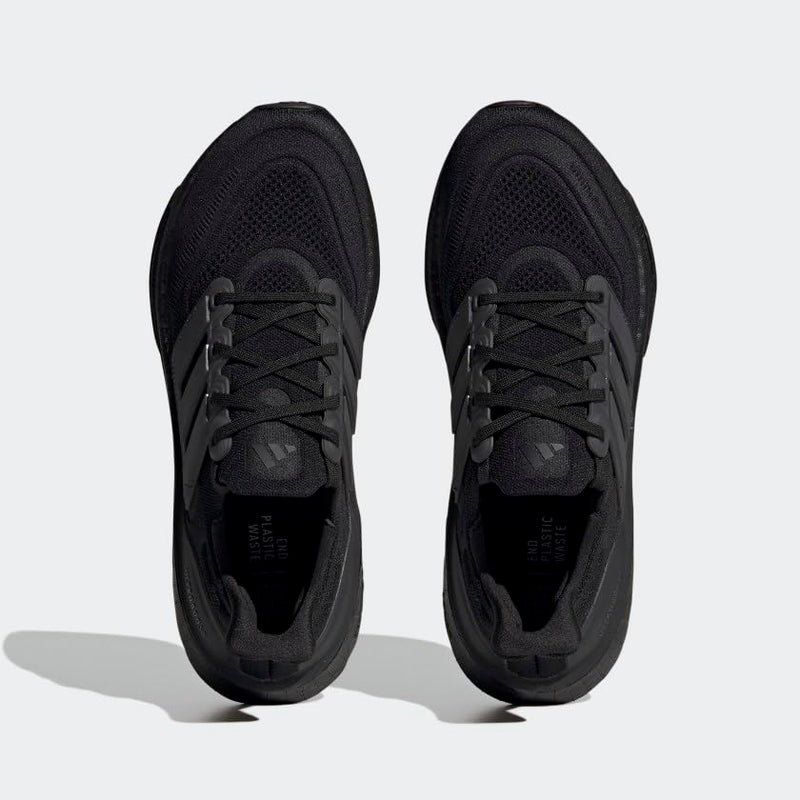GZ5159 Adidas Mens Ultraboost Light Running Shoes SIZE 12 -BLACK/BLACK/BLACK - Like New
