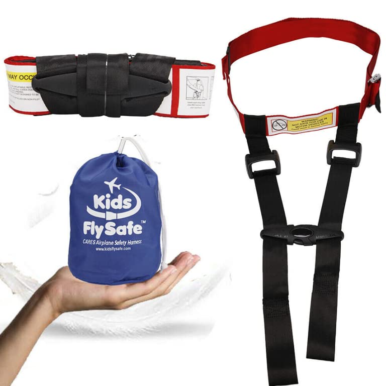 CARES KIDS FLY SAFE AMSAFE HARNESS CHILD AVIATION RESTRAINT BH-01 Like New