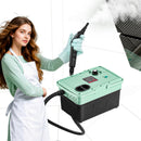 OKNETP 2500W STEAM CLEANER - SC-01 - GREEN/BLACK - Like New