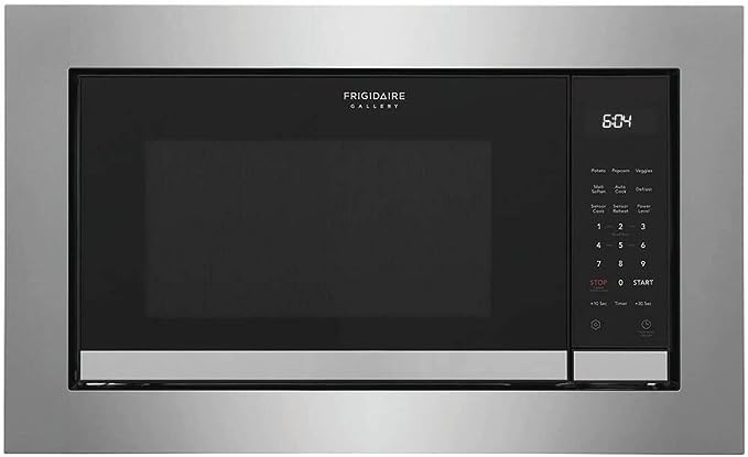 Frigidaire 24" 1100W Built-In Microwave 2.2 cu. ft GMBS3068AF - Stainless Steel Like New