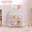 DREAM ON ME ASHTON CHANGING TABLE 604-WHITE - WHITE - Like New