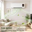 GENERIC 1800W WALL MOUNTED AIR CONDITIONER QUIET TABLE FAN PORTABLE COOLING YL - Like New