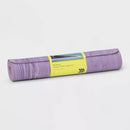 ALL IN MOTION RUBBER YOGA MAT 5MM VIOLET PATTERN LOW TACK GRIP - Scratch & Dent