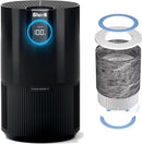 Shark HP100 Air Purifier w/NanoSeal HEPA, 500 Sq.ft, 99.98% - Charcoal Gray - Like New