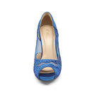 DREAM PAIRS Womens High Heel Pump Shoes, RoyalBlue - 8.5 (Divine-01) - Like New