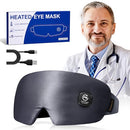 Heating Eye Mask for Dry Eyes Cordless: Silk Heated Sleep Masks - Like New