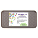 SassiLeaf Multi-Purpose Tray Colors 30” Lx15” Wx1.20” H - Slate Gray - Brand New