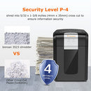 Bonsaii 16 Sheet Paper Shredder Office 60-Minute Cross-Cut Heavy Duty Shredders - Brand New