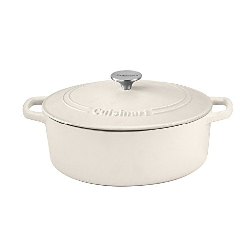 CUISINART CASSEROLE 5.5 QT CI755-30SWM-NEW - MATTE SNOW WHITE - Brand New
