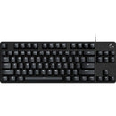 Logitech G413 TKL SE Mechanical Gaming Keyboard 920-010442 - Black Aluminum - Brand New