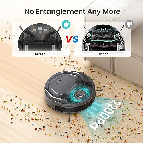 Lefant Robot Vacuums, 2200Pa Suction, 120 Min Runtime, WiFi/App/Alexa Control Like New