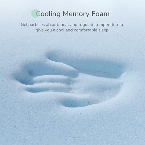 Novilla 2 Inch Twin Memory Foam Mattress Topper Ultra Soft Mattress Topper - Like New