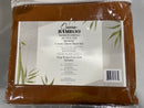 QUEEN BAMBOO 1800 SERIES DEEP POCKET LUXURY QUEEN SHEET SET - BROWN - Like New