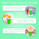 HONBUTY Slush Maker Cup, Magic Quick Frozen Smoothies Cup, Cooling Cup - Green - Brand New