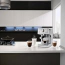 DE'LONGHI 15 BAR MANUAL ESPRESSO CAPPUCCINO MACHINE MANUAL FROTHER - SILVER - Like New