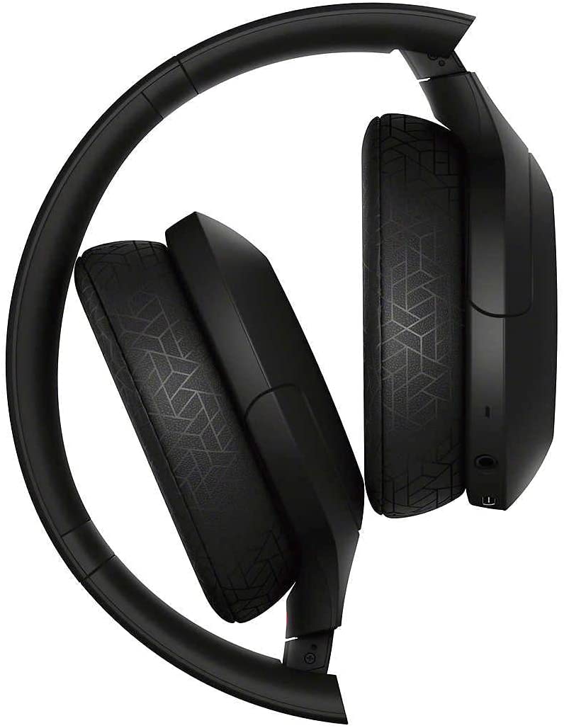 For Parts: Sony Wireless Noise-Canceling Headphones WH-H910N - Black PHYSICAL DAMAGE