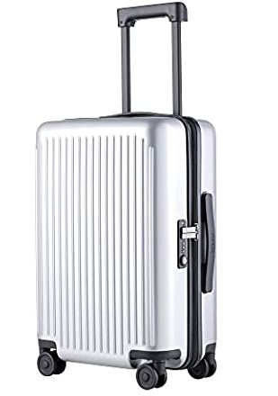 NINETYGO 20 P2112041 20inch Carry On Luggage 22x14x9 SILVER - Like New