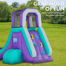 Sunny & Fun Inflatable Single Ring Water Slide Park Heavy-Duty for Outdoor Fun - Like New