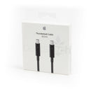 APPLE THUNDERBOLT 2 CABLE - BLACK, 0.5M, 1.6FT - MF640LL/A, - Scratch & Dent