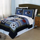 My World QS1935TW-2300 All State Quilt with Pillow Sham,Twin - Like New