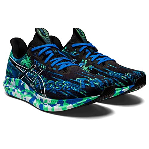 1011B368 ASICS Men's Noosa TRI 14 Running Shoes BLACK/WHITE SIZE 10 - Like New