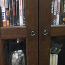Walker Edison 4 Tier Shelf Living Room Storage Tall Bookshelf Cabinet - Like New