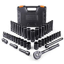 TACKLIFE 3/8'' Drive Socket Set Upgrade 47 Pieces Socket Set SWS2A - NEW - Brand New