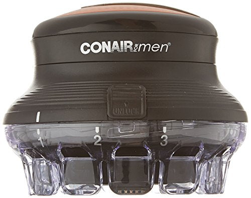 CONAIR FOR MEN Hair Clipper, Even Cut, HC900ANC - Black/Orange Like New