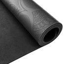 Clever Yoga Liquid Balance Mandala Thick Yoga Mat - 4.5 mm - Gray - Brand New