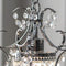 BLUE SPACE PD-RL4028 JESS CRYSTAL CHANDELIER, 1 11" X 15", CHROME - Like New