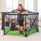 Summer Infant Pop ‘n Play Portable Playard, Green - Lightweight Play Pen Like New