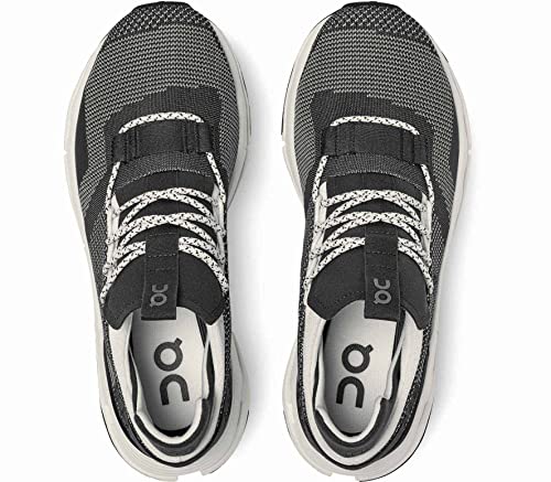 26.99265 On Running Cloudnova Men's Shoes Black/White Size 8 - Like New