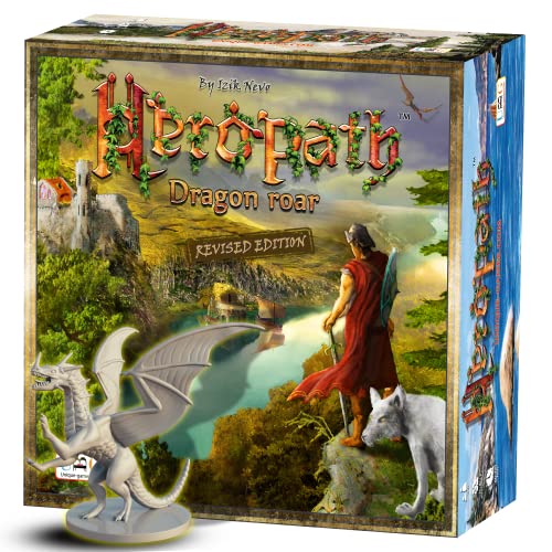 HEROPATH Revised Edition - Fixed Manual Cards & Mini's Unique Strategic Fantasy Like New