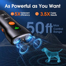 Dog Bark Deterrent Devices 3 in 1,Anti Barking Device for Dogs Dual Sensor Like New