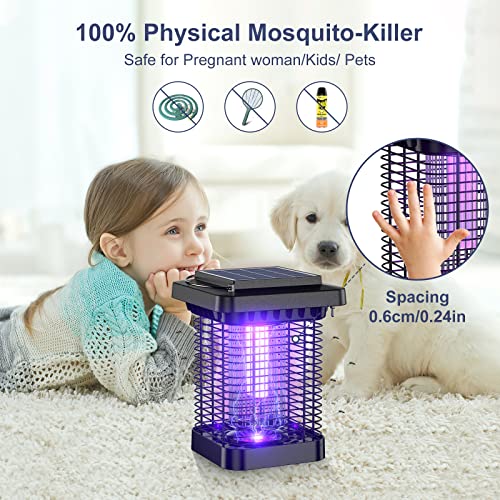 Bug Zapper for Outdoor, Mosquito Zapper High Powered 4200V Electric, Black Like New