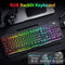 AULA Gaming Keyboard, T102 104 Keys Gaming Keyboard and Mouse - Scratch & Dent