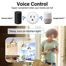 Aoycocr Smart Plug 4-Pack, Bluetooth Wi-Fi Smart Outlet for Smart Home - WHITE Like New