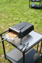 NUUK Propane 12" Cast Aluminum Pizza Oven with Waterproof Carry bag - BLACK Like New