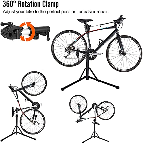 Sportneer Bike Repair Stand: Height Adjustable Bike Work Stand - BLACK - Like New
