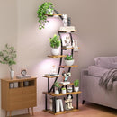 FIRSTNESS PLANT STAND 9 TIER 63" SHELF FOR MULTIPLE PLANTS Y-FIR-C-2020 - BLACK - Like New