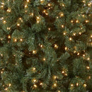 National Tree Company 7.5 ft Pre-Lit North Valley Spruce Artificial - Like New