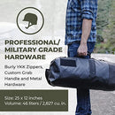 AMABILIS Dave Duffel Bag, Heavy Duty Tactical Duffle | 25 x 12 inches - Like New