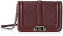 REBECCA MINKOFF WOMEN'S QUILTED LOVE CROSSBODY BAG TWIST LOCK HH16MLVX45 - Brand New