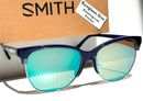 SMITH OPTICS REBEL POLISHED SAPPHIRE FRAME CHROMAPOP GREEN LENSES MIRROR - Like New