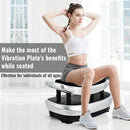 EILISON FITABS 3D Vibration Plate Exercise Machine with Seat (Fitabs Silver) - Like New
